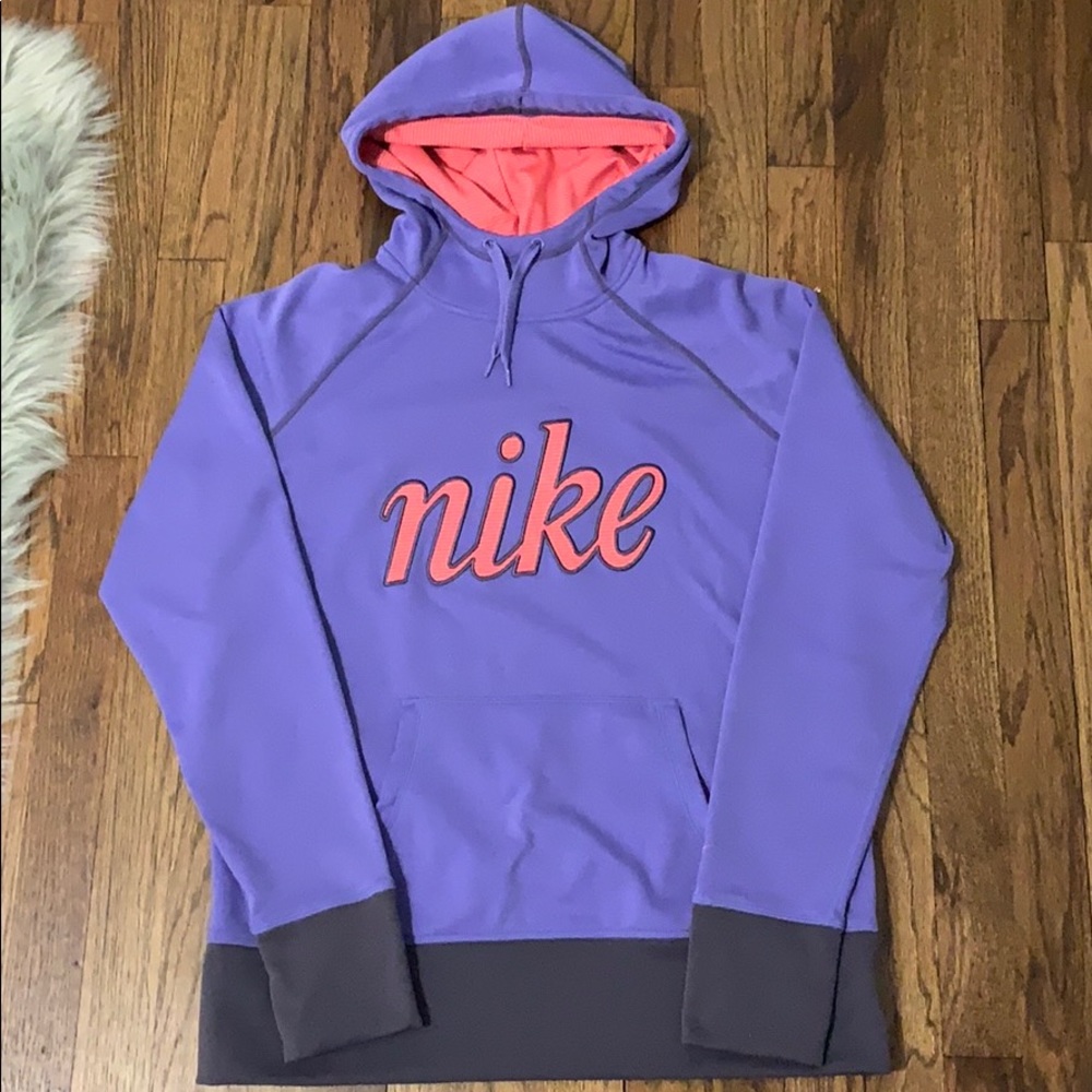 Nike Therma-Fit Purple Hoodie